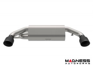 Ford Bronco Performance Exhaust - Axle Back - Dual Exit - Kooks - Black Tips Ford Bronco Performance Exhaust - Axle Back - Dual Exit - Kooks - Black Tips
